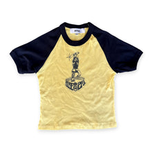 Load image into Gallery viewer, HOUSE 2FUL BABY TEE (YELLOW/NAVY)