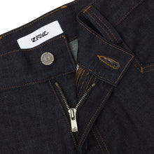 Load image into Gallery viewer, WIDE LEG RAVE DENIM (INDIGO RAW)