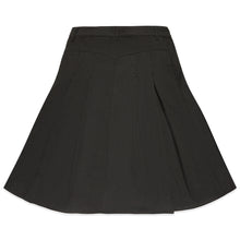 Load image into Gallery viewer, MIDI WIDE PLEATED SKIRT (JET BLACK)