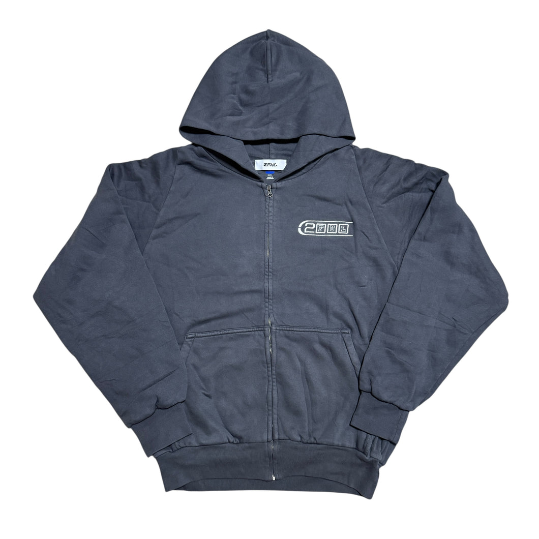 2MAN ZIP UP HOODIE (SMALL)