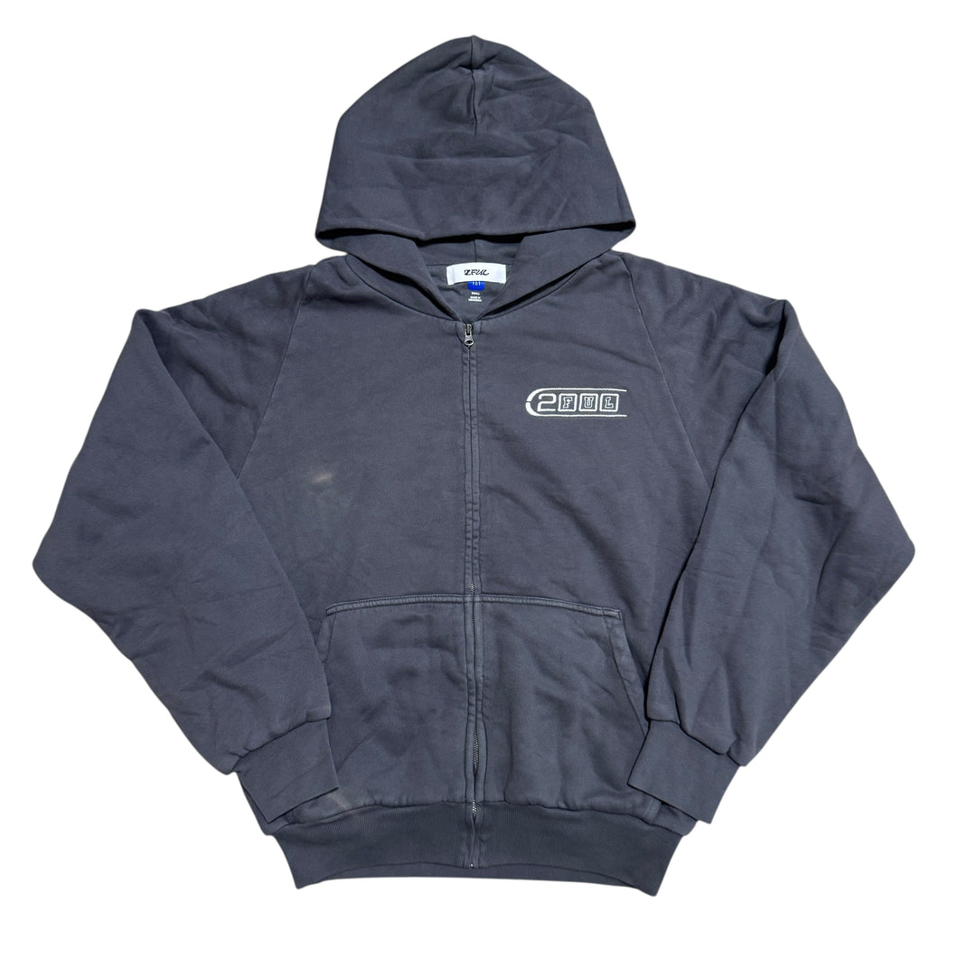 2MAN ZIP UP HOODIE (SMALL)