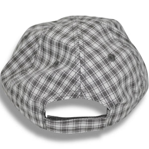S/S 25 PLAID HAT (GREY)