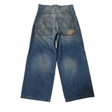 Load image into Gallery viewer, SAMPLE WIDE LEG RAVE DENIM (MUD WASHED)

