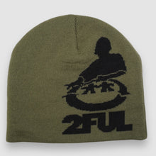 Load image into Gallery viewer, DJ ACADEMY BEANIE (OLIVE GREEN)
