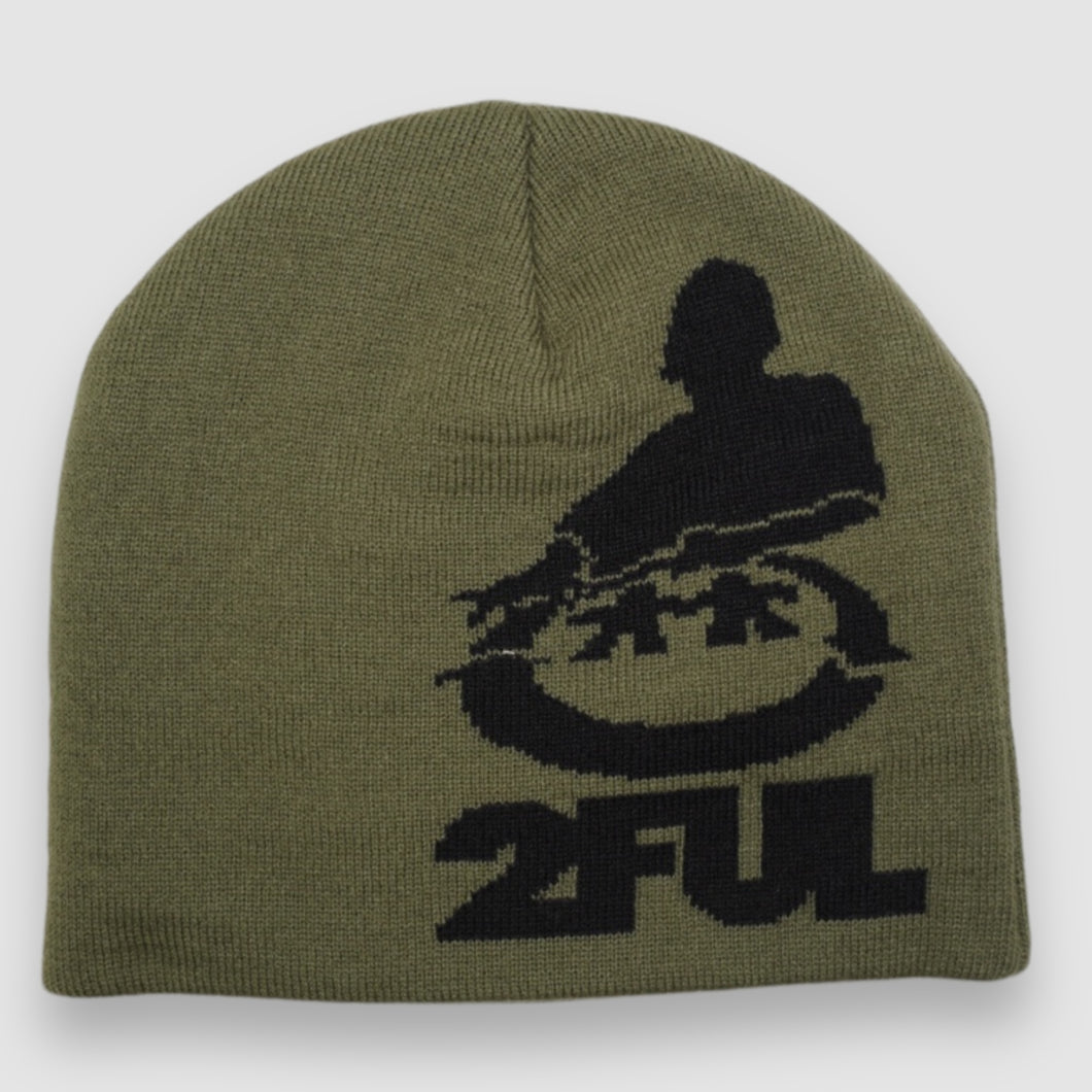 DJ ACADEMY BEANIE (OLIVE GREEN)