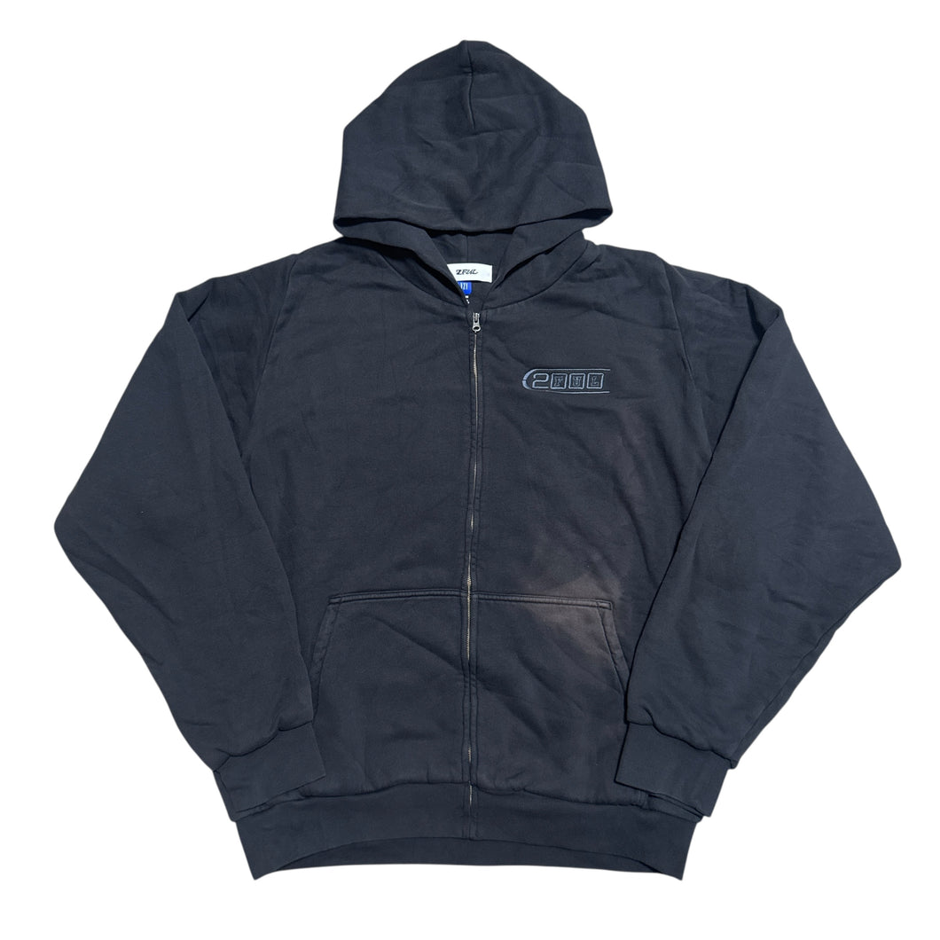 2MAN ZIP UP HOODIE (XL)