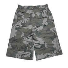 Load image into Gallery viewer, SAMPLE DOUBLE THIGH SHORTS 14&quot; SAGE CAMO (34)
