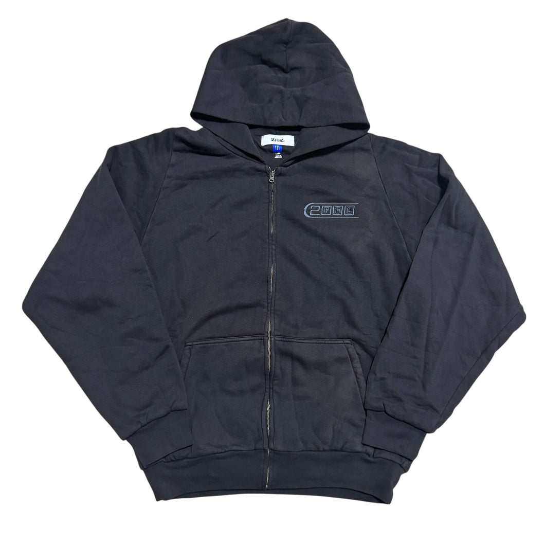 2MAN ZIP UP HOODIE (LARGE)