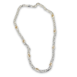 925 SILVER CITRINE NECKLACE