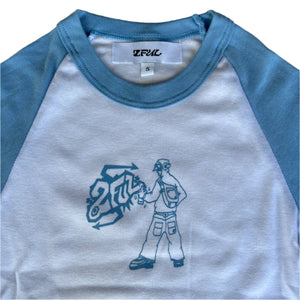 JSR BABY TEE (BLUE)