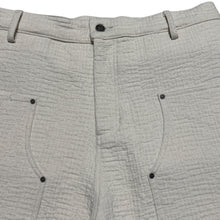 Load image into Gallery viewer, SAMPLE DOUBLE THIGH SHORTS 14&quot; SASHIKO (36)
