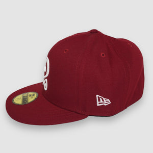 LEON 2 NEW ERA FITTED HAT (BURGUNDY)