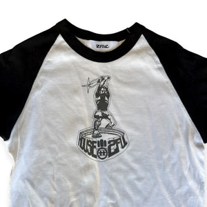 HOUSE 2FUL BABY TEE (WHITE/BLACK)
