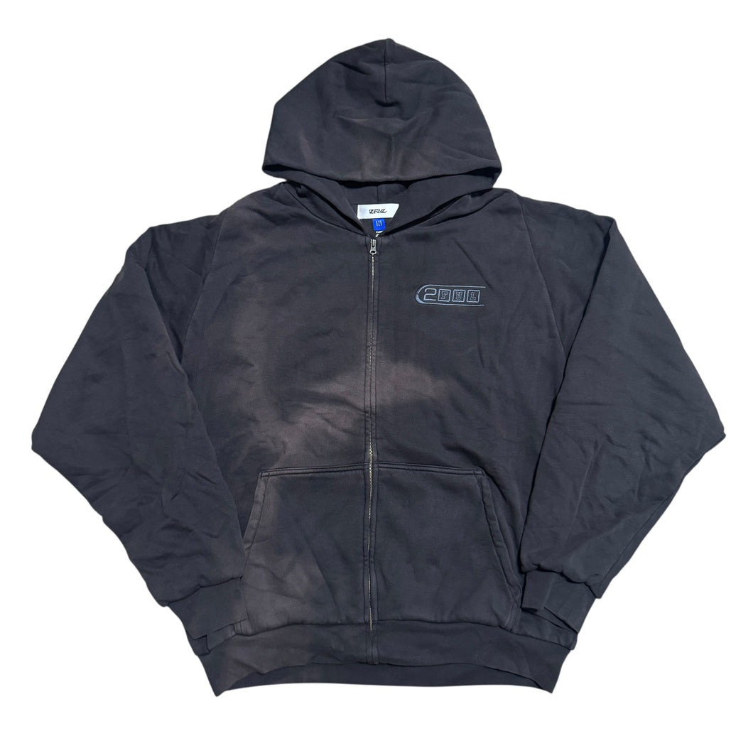 2MAN ZIP UP HOODIE (XL)