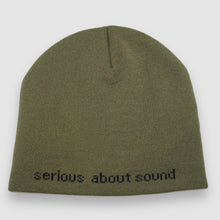 Load image into Gallery viewer, DJ ACADEMY BEANIE (OLIVE GREEN)
