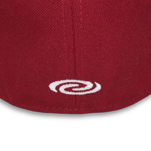 LEON 2 NEW ERA FITTED HAT (BURGUNDY)