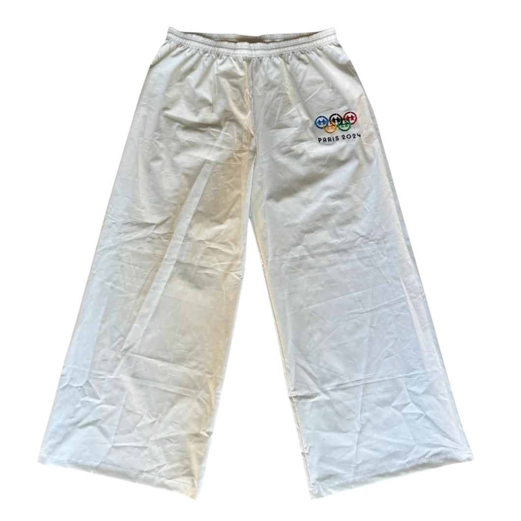 PARIS 2024 TRACK PANTS (WHITE)