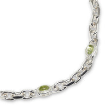 Load image into Gallery viewer, 925 SILVER PERIDOT NECKLACE
