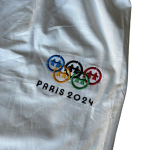 PARIS 2024 TRACK PANTS (WHITE)