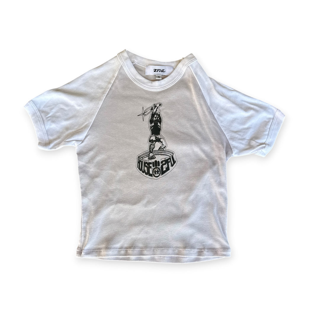 HOUSE 2FUL BABY TEE (UBE/WHITE)