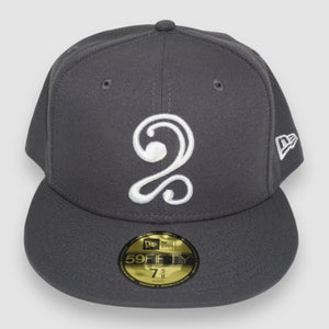 LEON 2 NEW ERA FITTED HAT (DARK GREY)