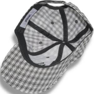S/S 25 PLAID HAT (GREY)
