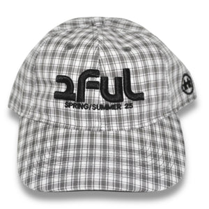 S/S 25 PLAID HAT (GREY)