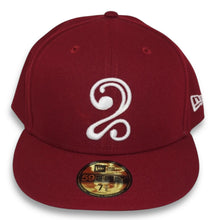 Load image into Gallery viewer, LEON 2 NEW ERA FITTED HAT (BURGUNDY)
