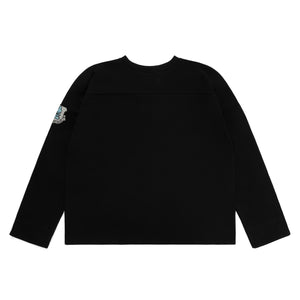 HOCKEY L/S JERSEY (JET BLACK)