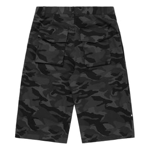 DOUBLE THIGH SHORTS 14" (CAMO)