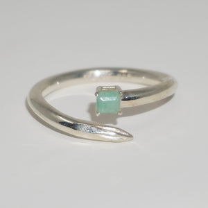 925 SILVER PHILLIPS RING (JADE)