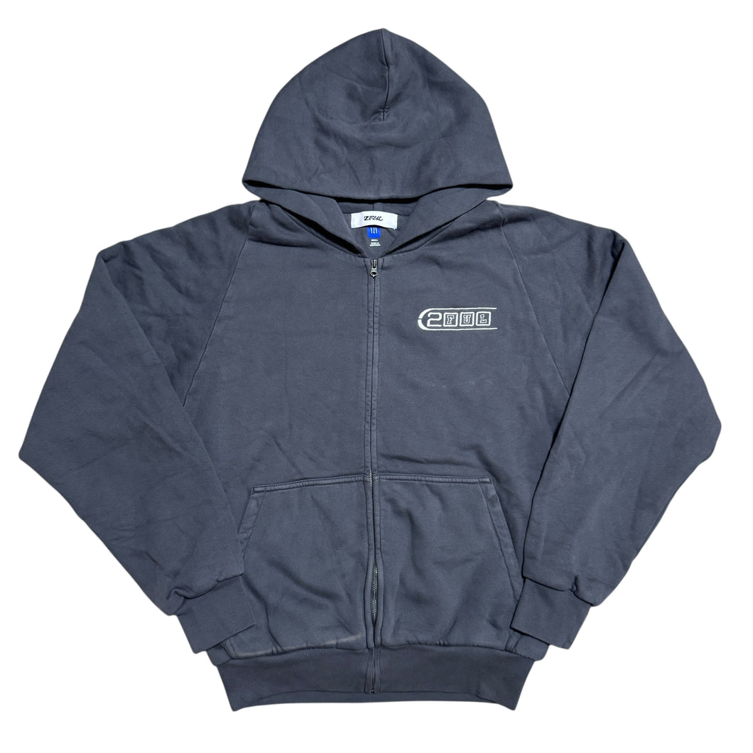 2MAN ZIP UP HOODIE (SMALL)
