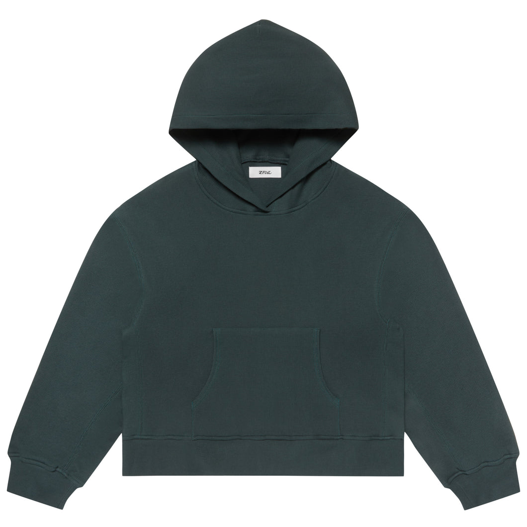 WAFFLE HOODIE (GREEN)