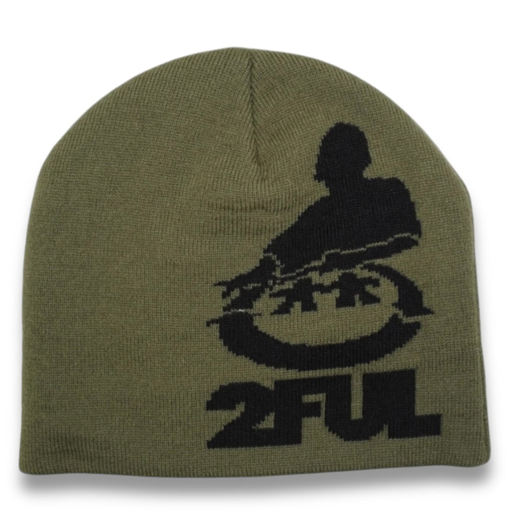 DJ ACADEMY BEANIE (OLIVE GREEN)