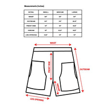 Load image into Gallery viewer, DOUBLE THIGH SHORTS 10&quot; (BLACK)
