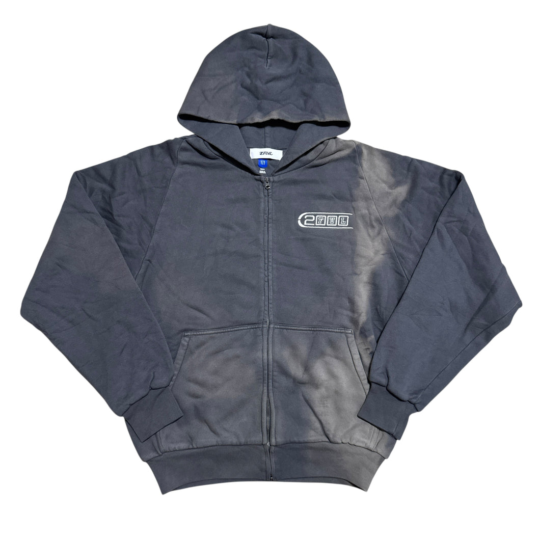 2MAN ZIP UP HOODIE (SMALL)