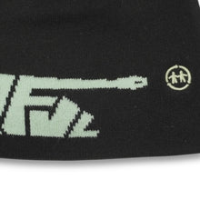 Load image into Gallery viewer, TANK BEANIE (BLACK/SAGE)
