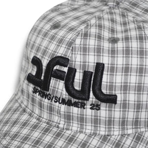 S/S 25 PLAID HAT (GREY)