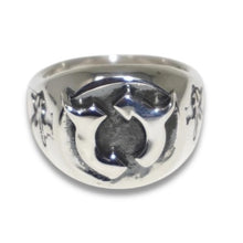 Load image into Gallery viewer, 925 SILVER GEMINI RIGHTS SIGNET RING
