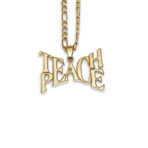 GOLD TEACH PEACE