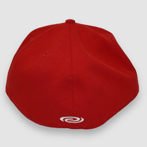 LEON 2 NEW ERA FITTED HAT (RED)