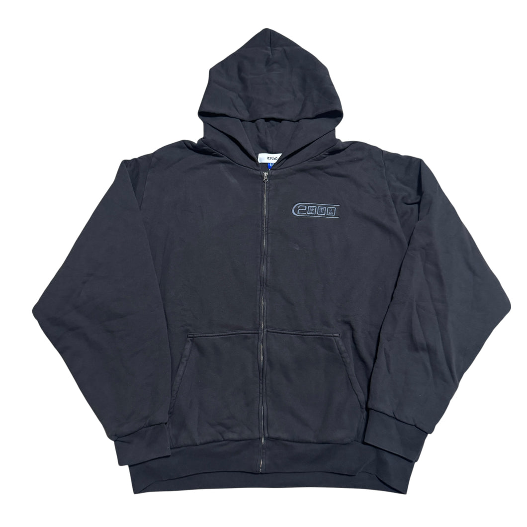 2MAN ZIP UP HOODIE (XXL)