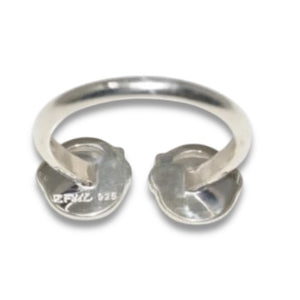 925 SILVER NAPSTER RING