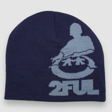 Load image into Gallery viewer, DJ ACADEMY BEANIE (BLUE)
