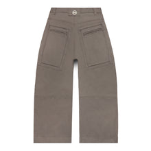 Load image into Gallery viewer, WIDE LEG PADDED PANTS (CAFE GREY)
