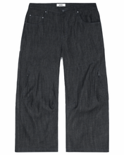 Load image into Gallery viewer, DARTED CINCH BACK DENIM (PINK GINGHAM)

