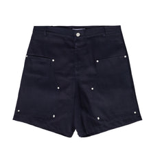 Load image into Gallery viewer, DOUBLE THIGH SHORTS 5&quot; (NAVY)
