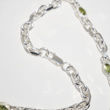 Load image into Gallery viewer, 925 SILVER PERIDOT NECKLACE
