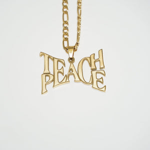 GOLD TEACH PEACE