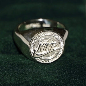 925 SILVER N1KE SIGNET RING